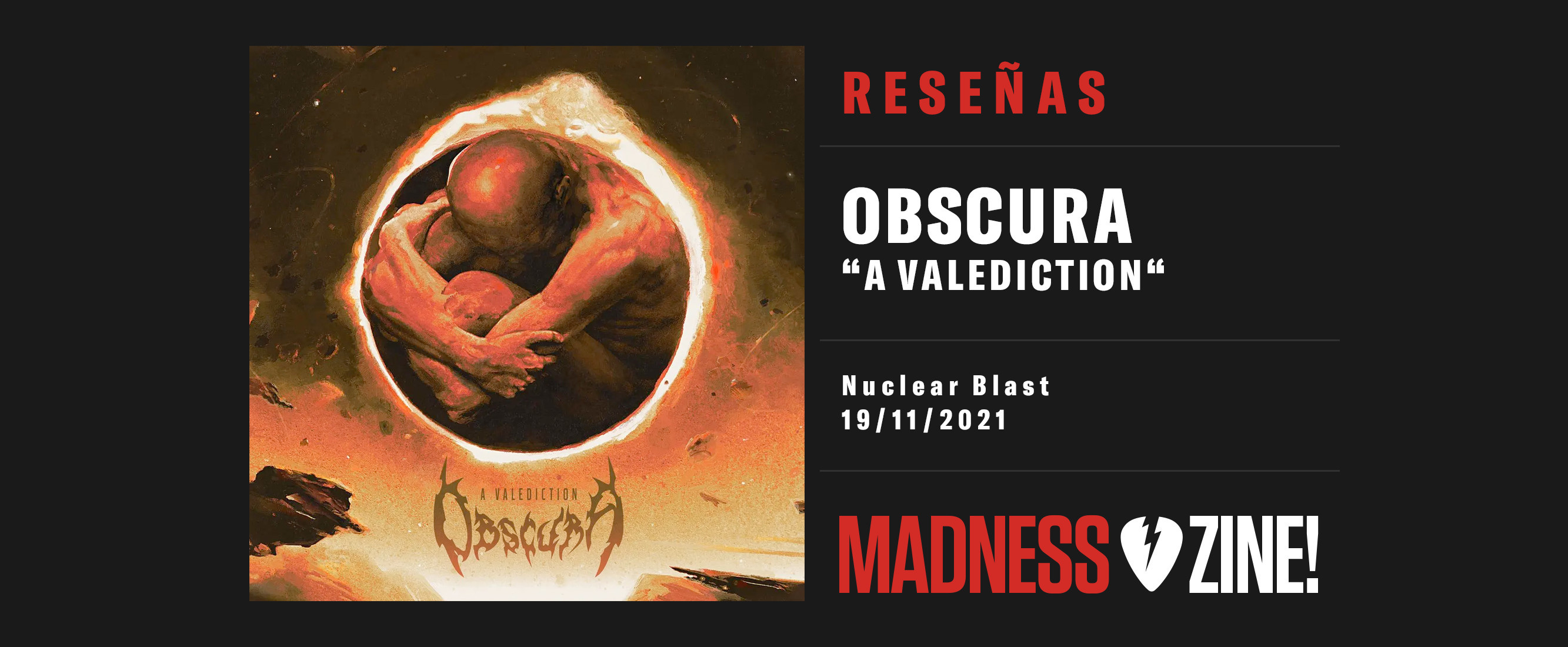 Reseña: Obscura 'A Valediction'